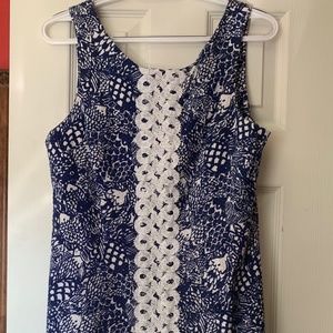 Blue Lilly Pulitzer Fish Dress